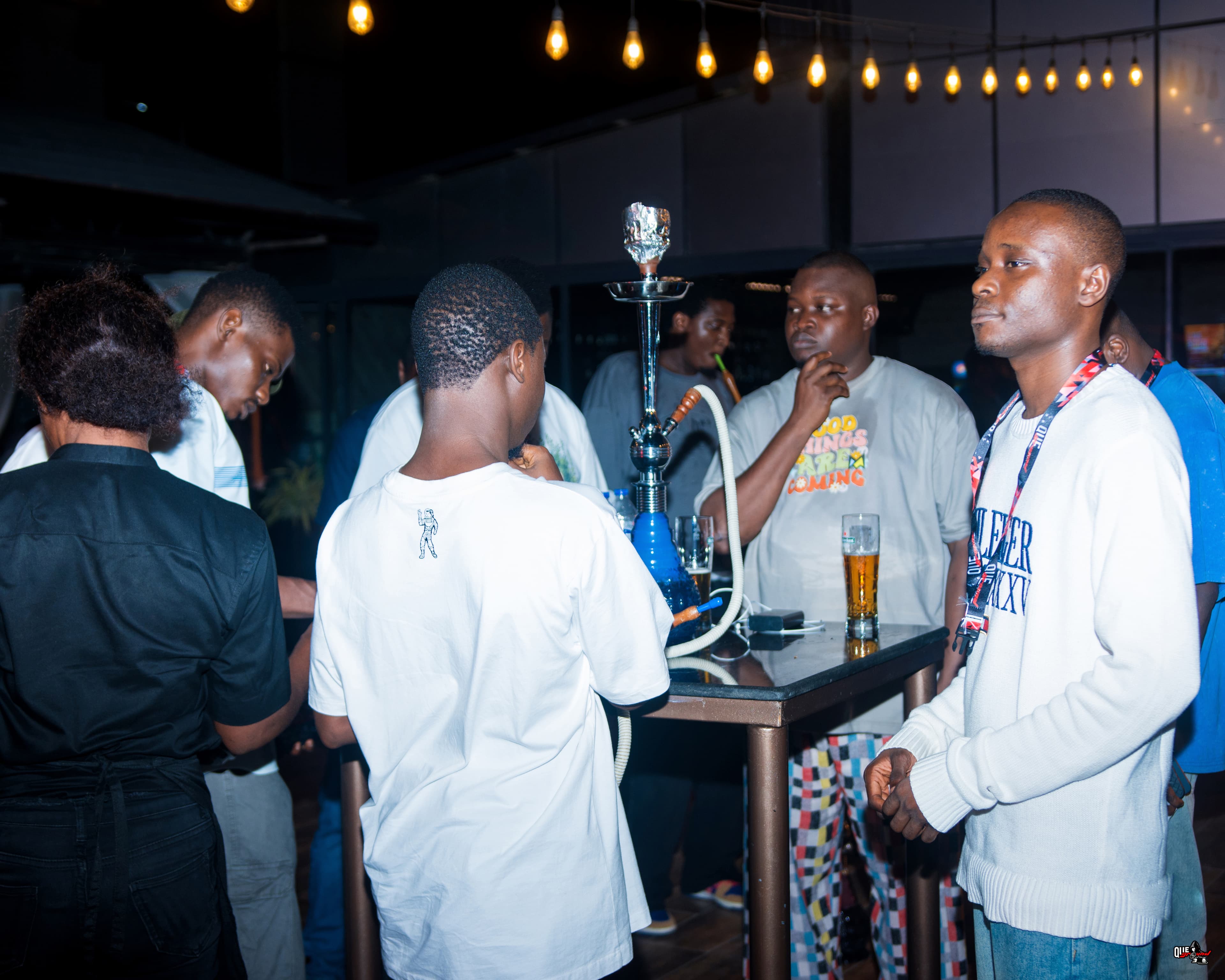 Lounge scene at Queground